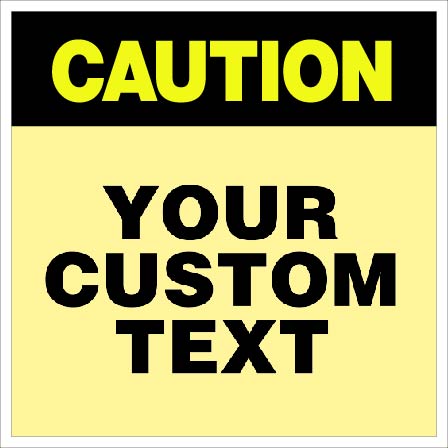 75mm Square sticker template