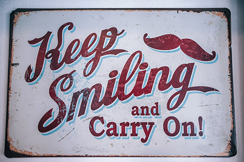 Keep Smiling Poster