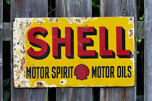 Shell Motor Oil Vintage Poster
